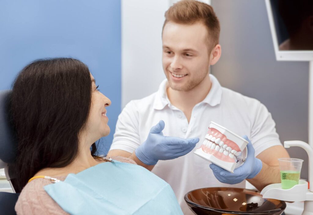 consultație pentru protezare dentară