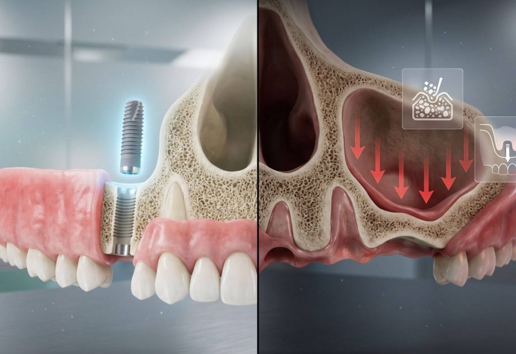 implant dinte din față